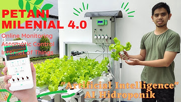 Membuat Hidroponik Online monitoring dan Kontrol Nutrisi Otomatis dari Aplikasi Android Mudah