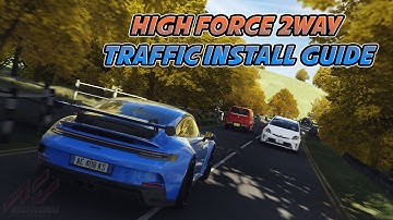 High Force 2-Way Traffic | Single player | Tutorial Guide 2024 | Assetto Corsa