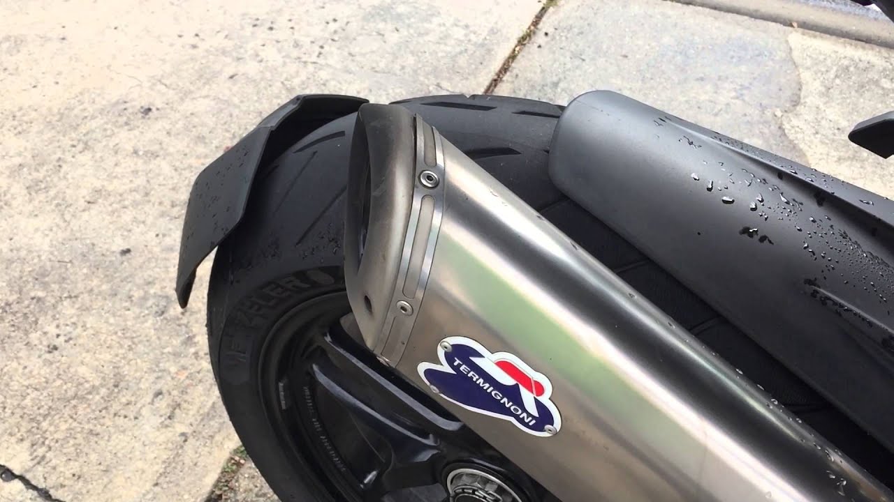 Ducati Multistrada 1200S with full Termignoni exhaust system