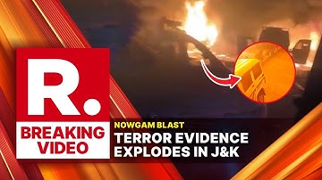 J&K LIVE: Seized Ammonium Nitrate Explodes Inside J&K Police Station Amid Terror Probe |Nowgam Blast