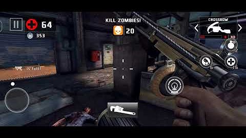 ZOMBIE VS CROSSBOW GAMEPLAY || DEAD TRIGGER 2 || Plz Like And Subscribe ||
