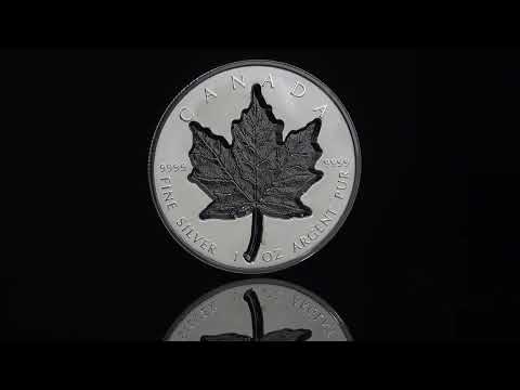 1 Oz. Fine Silver Coin – Super Incuse Silver Maple Leaf – Mintage: 8,000 (2023)