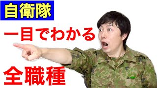 【陸上自衛隊】一目でわかる自衛隊員の職種の見分け方　元自衛隊芸人トッカグン