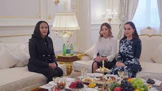 First Ladies Of Azerbaijan And Ethiopia Met In Baku