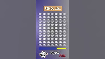 Find 101, where? | Brain Teaser IQ Test #shorts #different #puzzles #opticalillusion