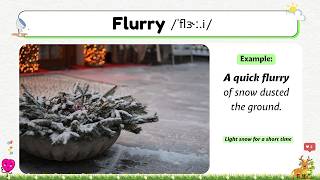 20 Different Types of Rain and Snow | Advanced Weather Vocabulary ❄️☔| A2-B1
