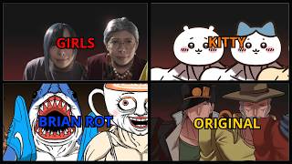 SHOULDER SHAKING DANCE MEME VERSIONS