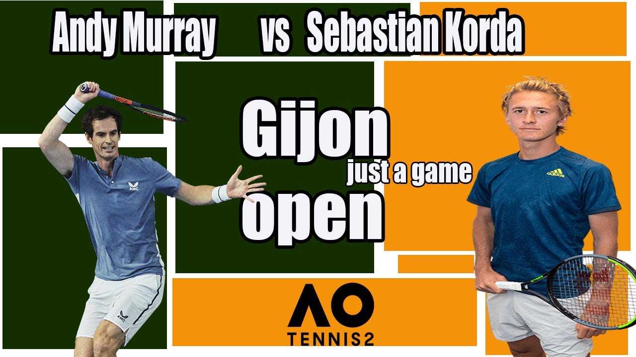 Andy Murray vs Sebastian Korda 🏆 ⚽ Gijon Open (14/10/2022) 🎮