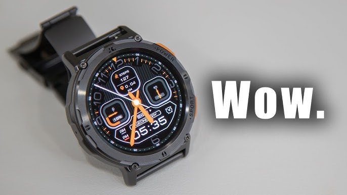 Alogn Tankkospet Tank T2 Amoled Smartwatch - 5atm Waterproof