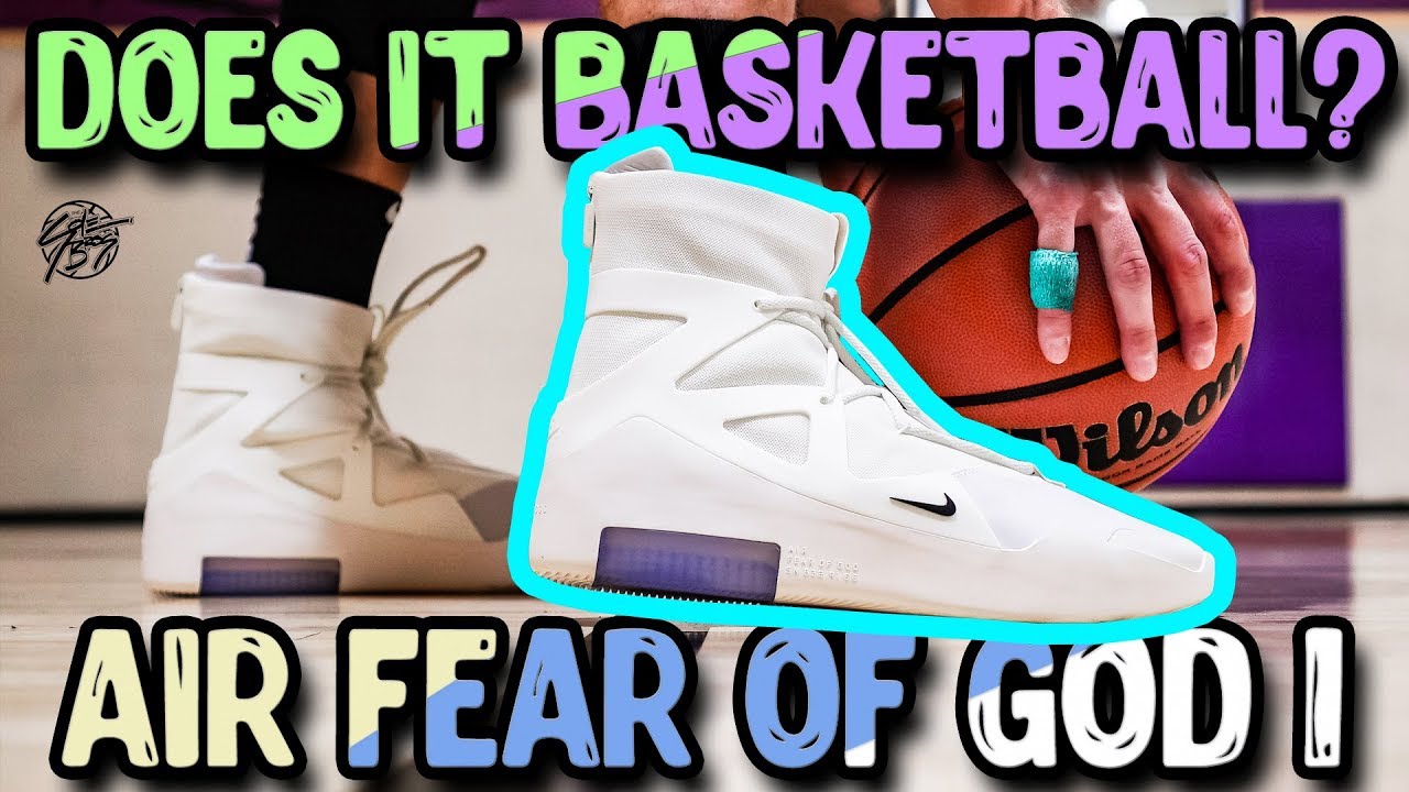 fear of god nike basketball sneaker