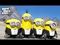 MINIONS GTA 5 MOD !!! ESCAPING THE POLICE