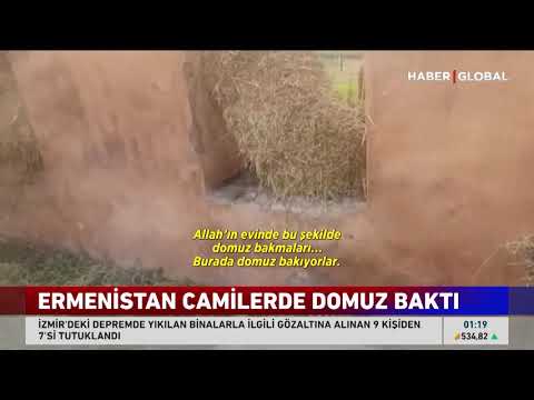 Ermenistan Camilerde Domuz Baktı!