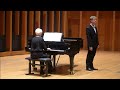 Sophomore Recital Pt. 1 | Italian Set