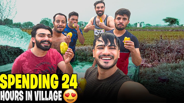 Gao Ky Tube well Main Mango Party😍 || 15 Saal Bad Khulay Asmaan Ky Nechy Sony Laga