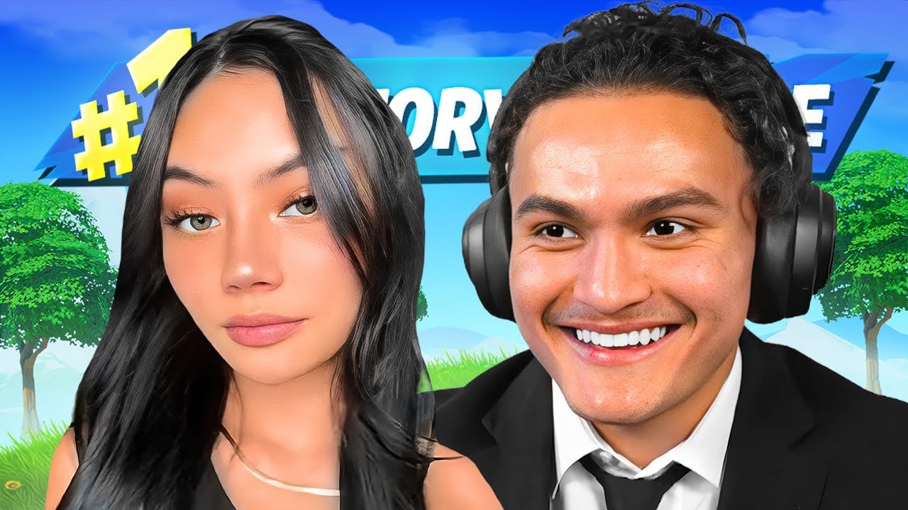I Taught My GIRLFRIEND How To Play Fortnite..