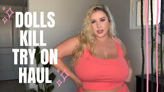 PLUS SIZE SUMMER TRY ON HAUL WITH DOLLS KILL | Lauren Sangster