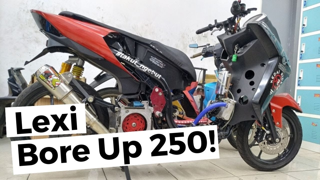 Modifikasi Yamaha Lexi 125 Ini Bikin Melongo