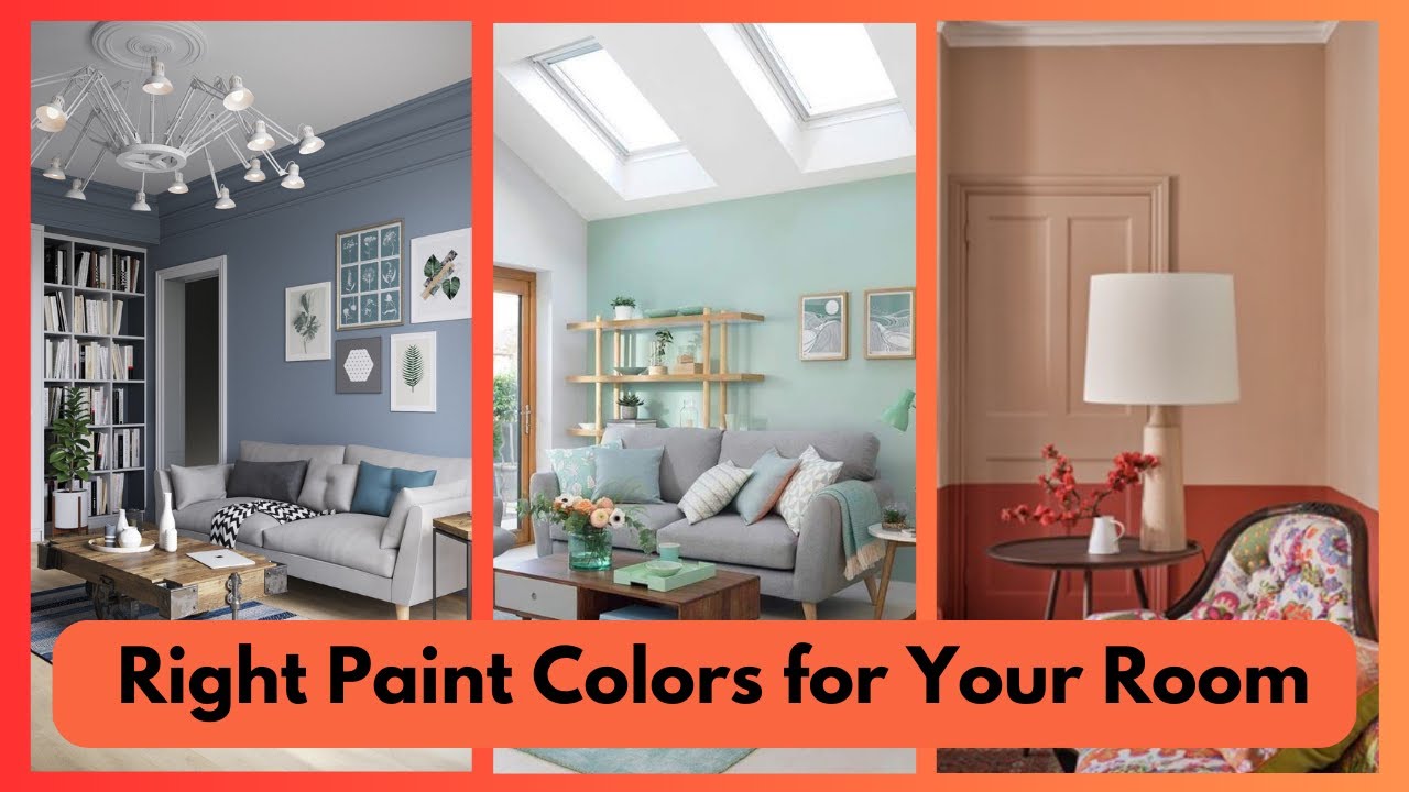 Computer Room Paint Color How to Choose the Right Paint Colors for Your Room - YouTube