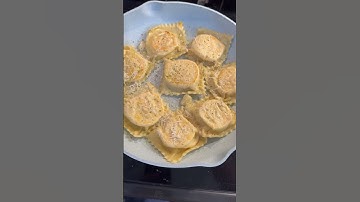 Butternut Squash Ravioli #ravioli