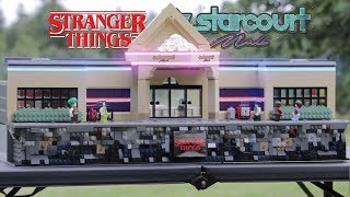 HUGE LEGO StarCourt Mall MOC From STRANGER THINGS! // 2 Floors, 5,000+ Pieces // Full Walk-Through!