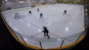 Defence and center in the defensive zone