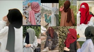 Pretty Hijabi Girl DPz 💖 | Decent & Stylish Hijab Look|Cute Hijabi Girl DPz | Simple & Elegant Look screenshot 4