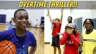 We Went WILD! Intense OVERTIME Basketball Thriller!