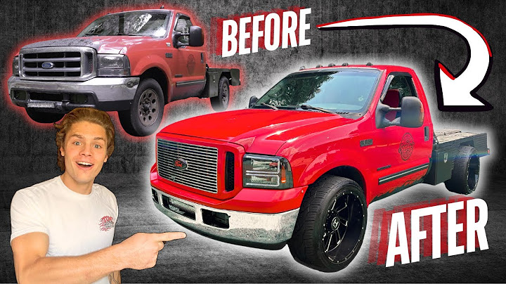 *TRANSFORMING* MY TRASHY WORK TRUCK (THE STROKE!)