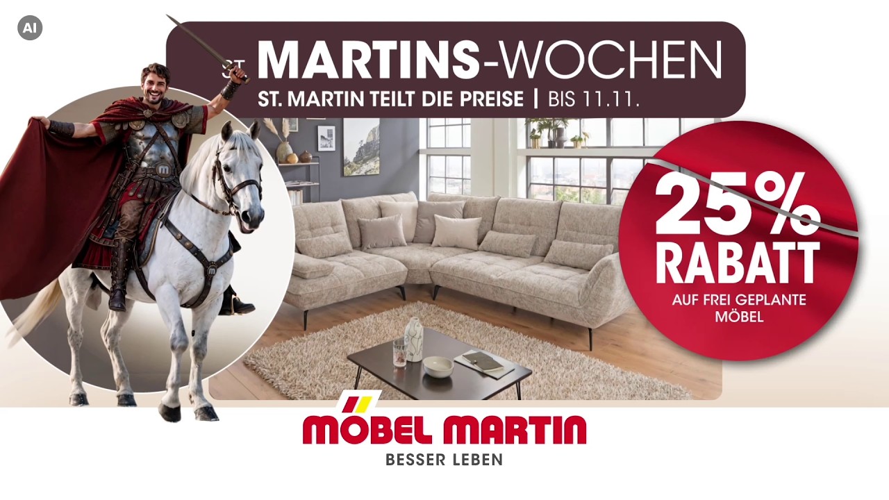 St. Martins Wochen: Möbel & Küchen Angebote