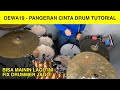 DEWA19 - PANGERAN CINTA... DRUM TUTORIAL...