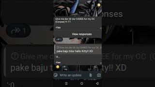 Heyllow Kittwy | #gacha #gachanox #dare #edit #short