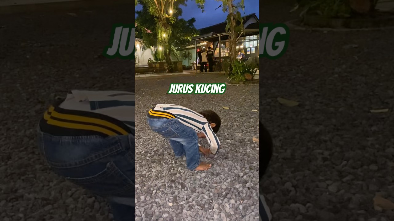 Lengah dikit keluarin jurus kucing 🫵🏽🤣 