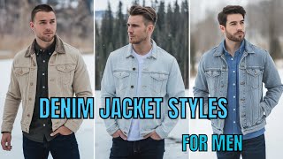Winter Denim Jacket Style Stay Warm And Trendy