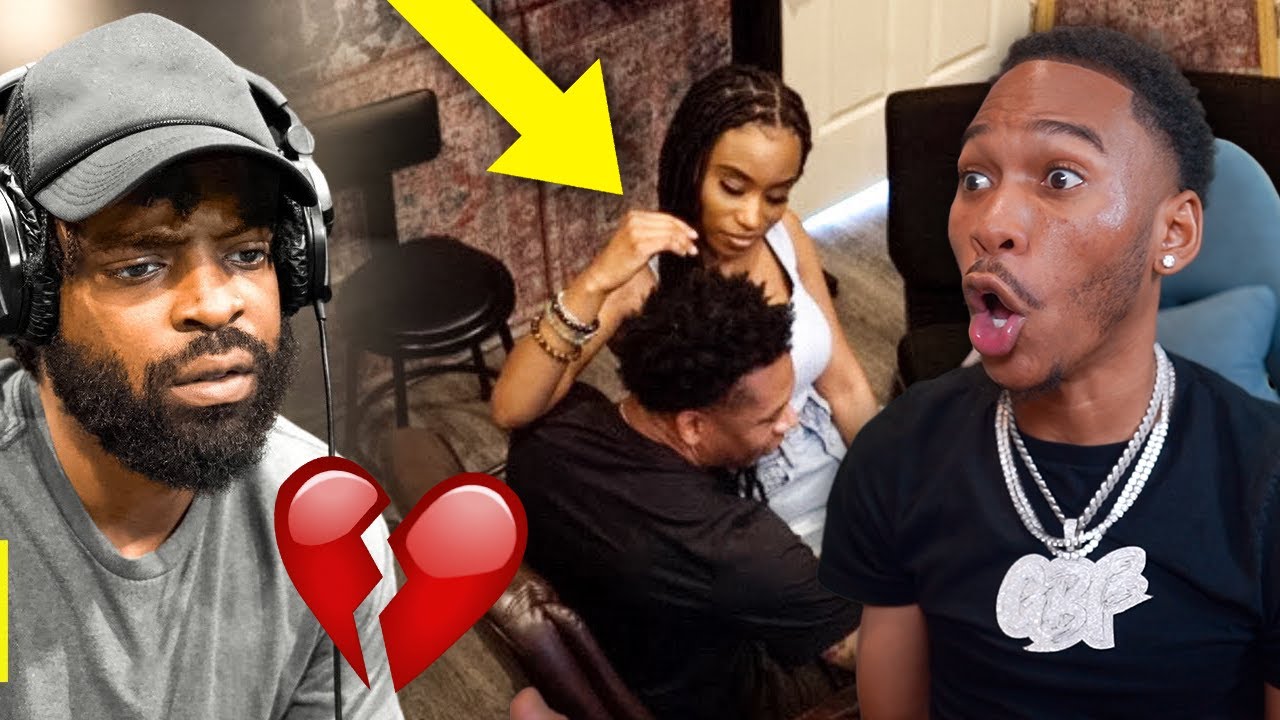HE CAUGHT HIS THOT GIRLFRIEND ABOUT TO GIVE ANOTHER DUDE SOME HEAD & EXPOSED HER! ( REACTION )