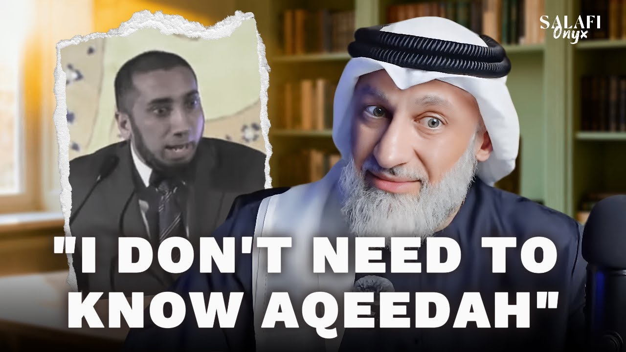 Nouman Ali Khan WILD CLAIM That Aqeedah is Not Important || Faris Al Hammadi