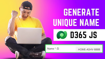GET/SET different field values using JavaScript and generate unique name in D365 CE