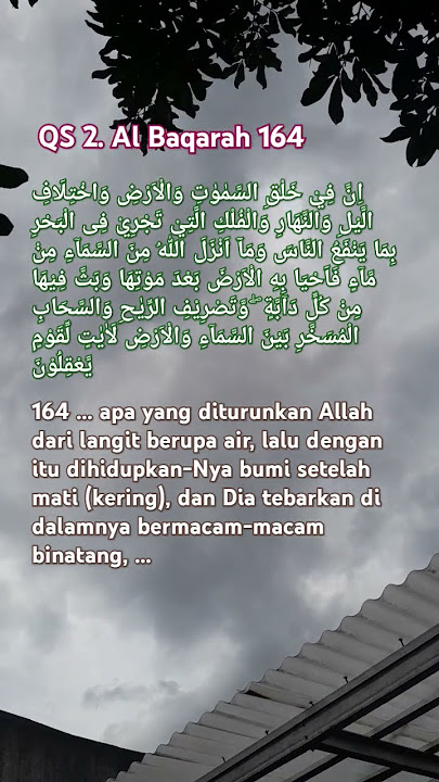 TANDA BAGI YANG MEMIIKIRKAN