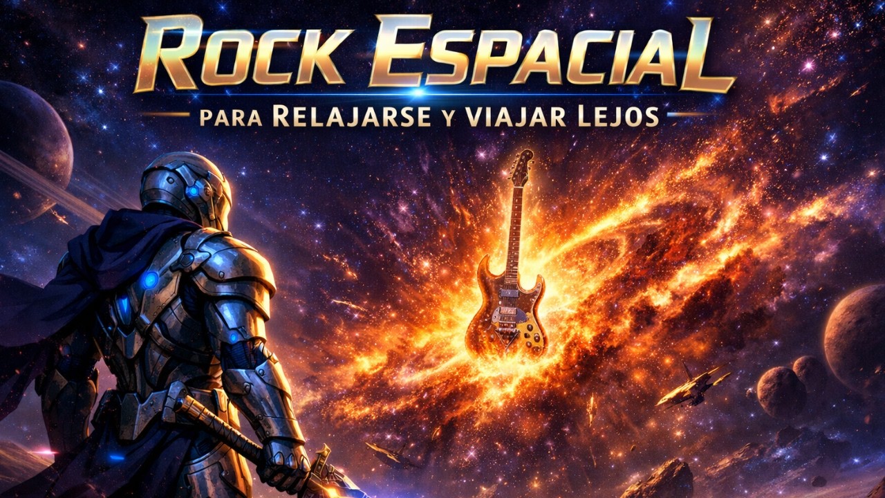 ROCK ESPACIAL PARA RELAJARSE Y VIAJAR LEJOS