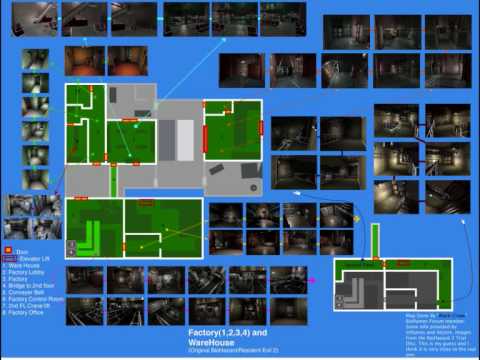 fastest path resident evil 2 remake map