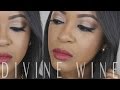 Divine Wine ♡ Fall-Inpsired Makeup Look | FashionablyFayy