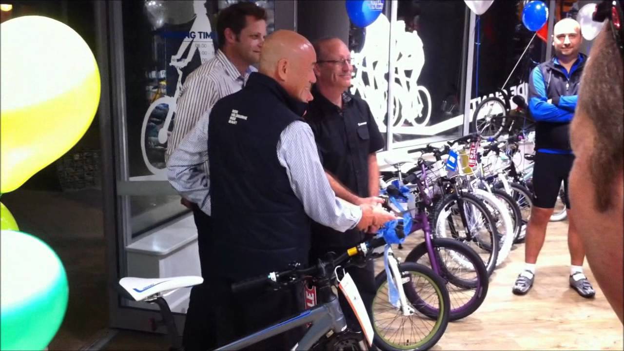 Giant Cycles Shoreham official opening YouTube