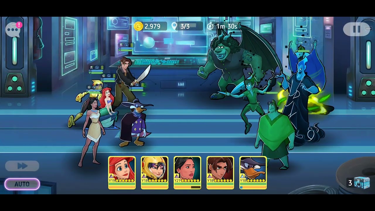 Disney Heroes: Battle Mode Chapter 62: Portal Panic (P2)