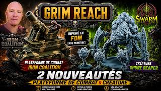 News Grim Reach, l'univers grim dark futuriste 32mm ! #3dprinting #warhammer40k #fdmprinting