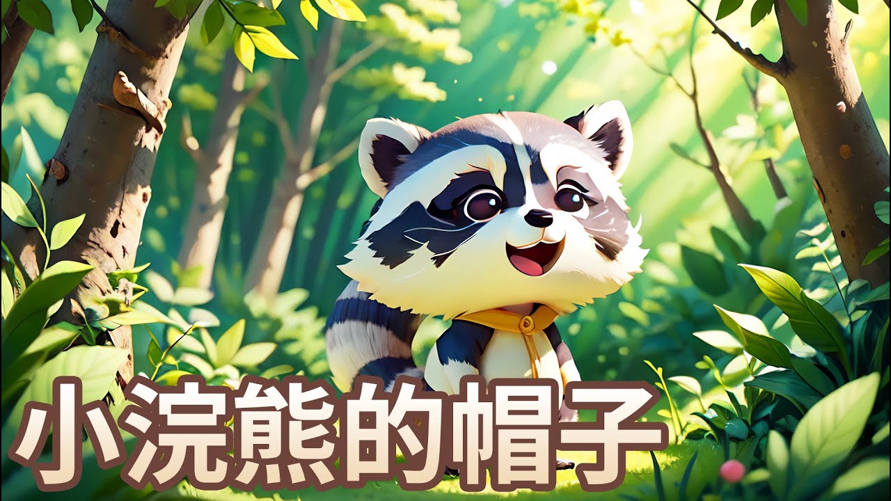 【 佳佳老師說故事 】EP155《 小浣熊的帽子 》｜兒童故事繪本｜幼兒睡前故事