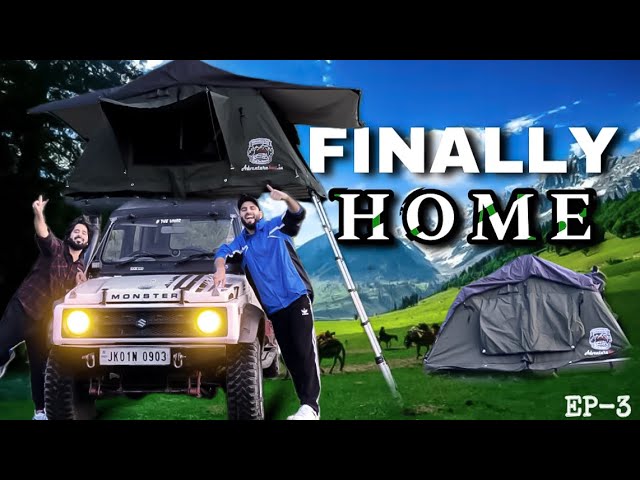 Finally New Home On Car 🏠 || Setting Up Rooftop Tent On Gypsy 4x4 || The Umar class=