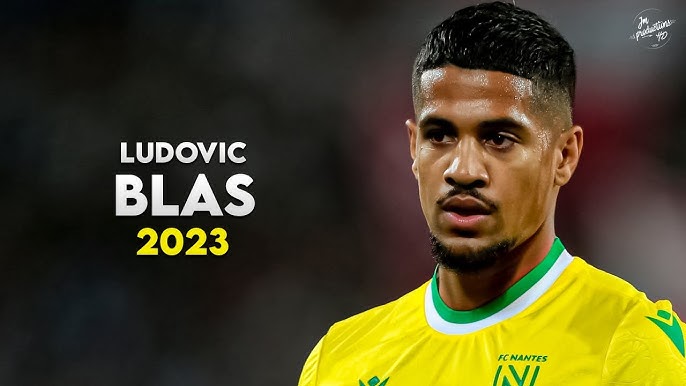 Ludovic BLAS. Attaquant. Maillot N°21 du FC Nantes porté…