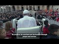 Pope: Be courageous!