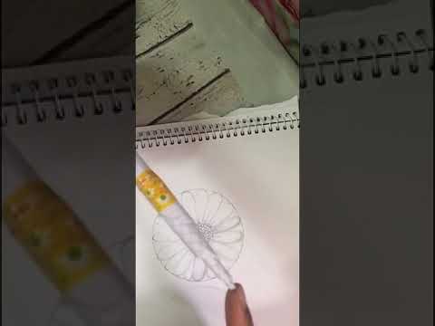 فيديو: كيفية رسم البابونج بقلم رصاص