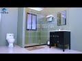 Frameless Single Sliding Shower Door | 8mm Tempered Glass with Stainless Steel Rail