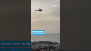 Cinco jóvenes fallecen en el derrumbe de una pasarela en una playa de Santander